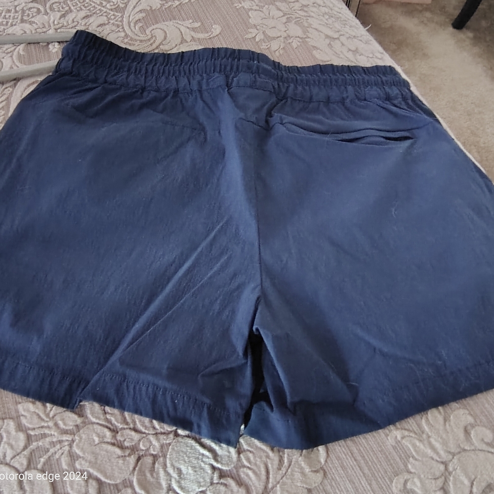 Navy Blue Casual Shorts